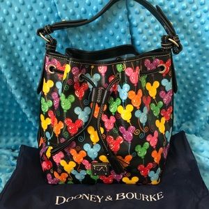 RARE Dooney and Bourke Disney Balloon Bag
